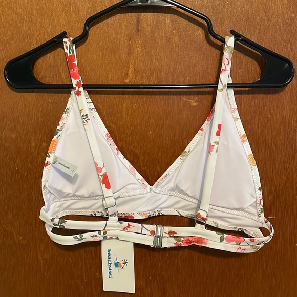 Floral bathing suit top Size:L from Beachsissi Brand New Never worn - Picture 2 of 3